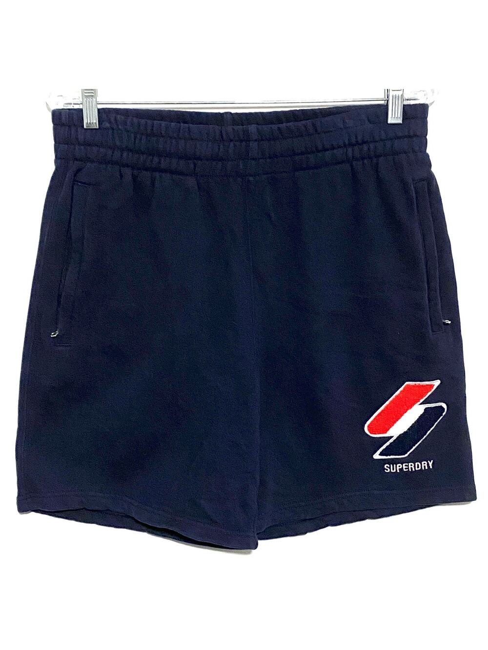 Super Dry Chenille Logo Sweat Shorts Mens S Loungewear Athleisure Active Sporty